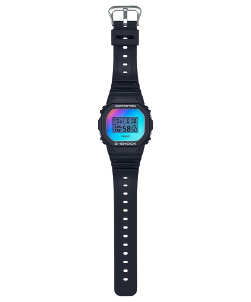G-SHOCK 「G-SHOCK」 デジタル腕時計 FREE ブラック×ブルー