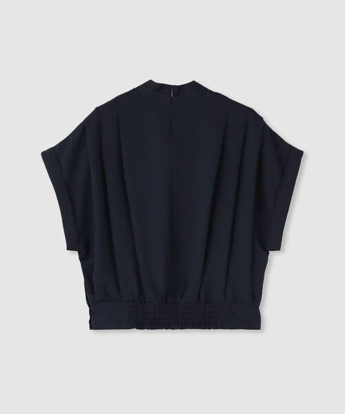 ◎allureville ボウディティールフレンチスリーブブラウス allureville（アルアバイル）の「【洗える】ボウディティール