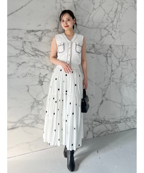 SNIDEL スカート ギャザーフレアスカート : ZOZOTOWN Yahoo!店