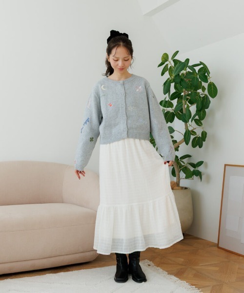 flower スカート デイリーシアースカート : ZOZOTOWN Yahoo!店 - 通販