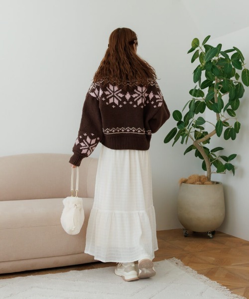 flower スカート デイリーシアースカート : ZOZOTOWN Yahoo!店 - 通販