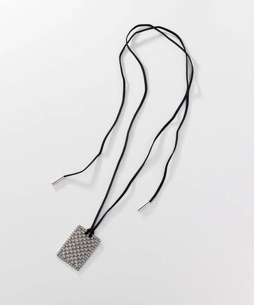 ADER.bijoux（アデル ビジュー） ネックレス VINTAGE METAL square 
