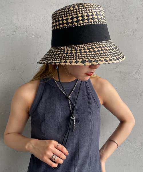 「halo commodity」 ストローハット F ナチュラル レディース_画像4