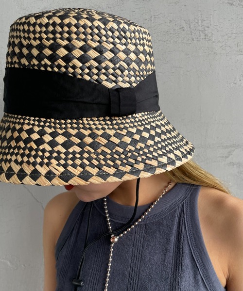 「halo commodity」 ストローハット F ナチュラル レディース_画像7