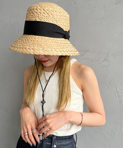 「halo commodity」 ストローハット F ナチュラル レディース_画像9