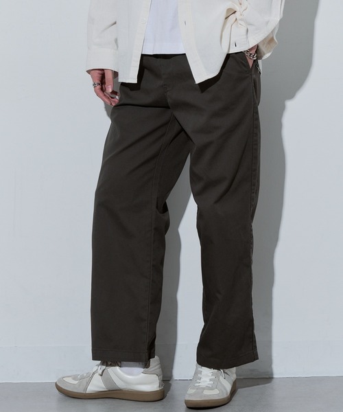 Dickies（ディッキーズ） チノパン 「Dickies」TCツイル/デニム ワイド