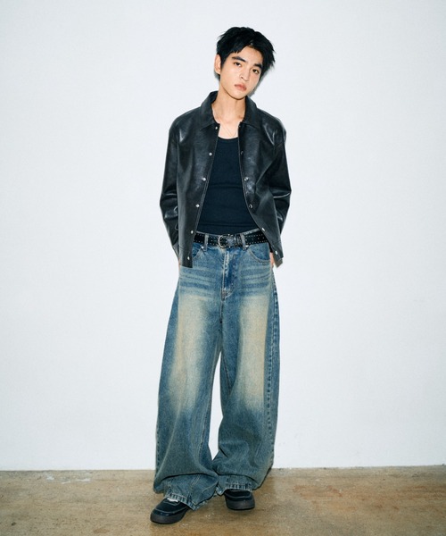 Elanque コート ジャケット レザージャケット メンズ : ZOZOTOWN Yahoo