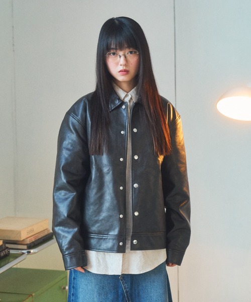 Elanque コート ジャケット レザージャケット メンズ : ZOZOTOWN Yahoo