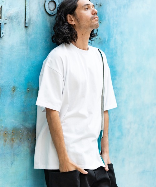 「CAMBIO」 半袖Tシャツ M ブラック メンズ_画像4