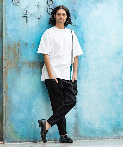 「CAMBIO」 半袖Tシャツ M ブラック メンズ_画像5