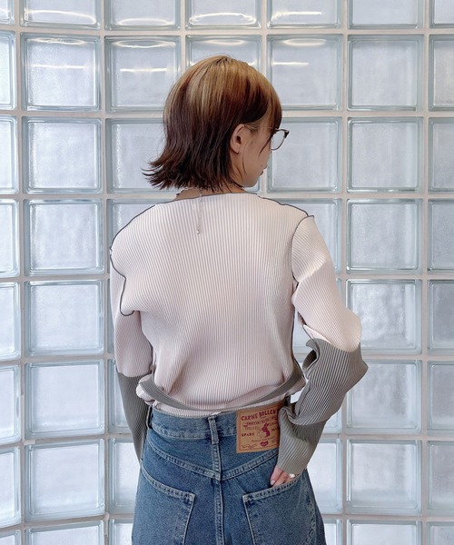 kotohayokozawa（コトハヨコザワ） tシャツ ARM COVER TOP レディース