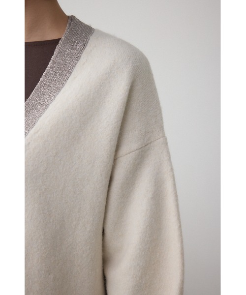 AZUL BY MOUSSY（アズールバイマウジー） カーディガン ラメバイカラー