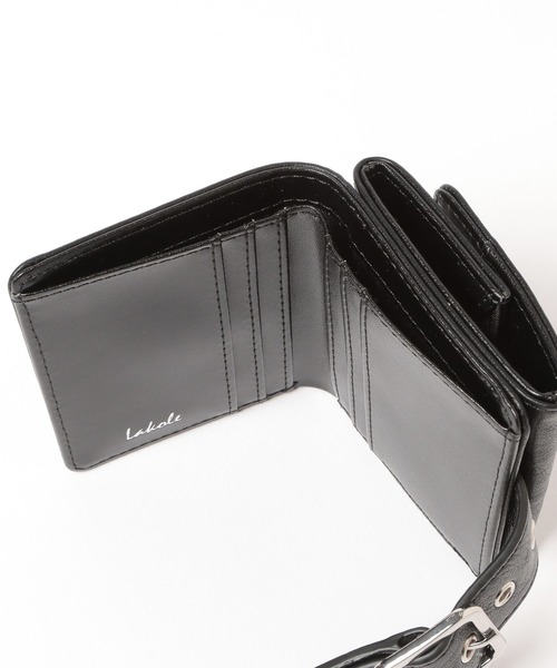 LAKOLE（ラコレ） 二つ折り財布 財布 アイレットベルトウォレット