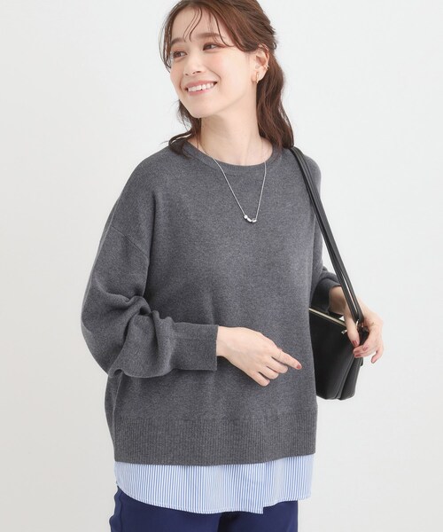 SHOO・LA・RUE（シューラルー） ニット セーター 「洗濯機可/毛玉に