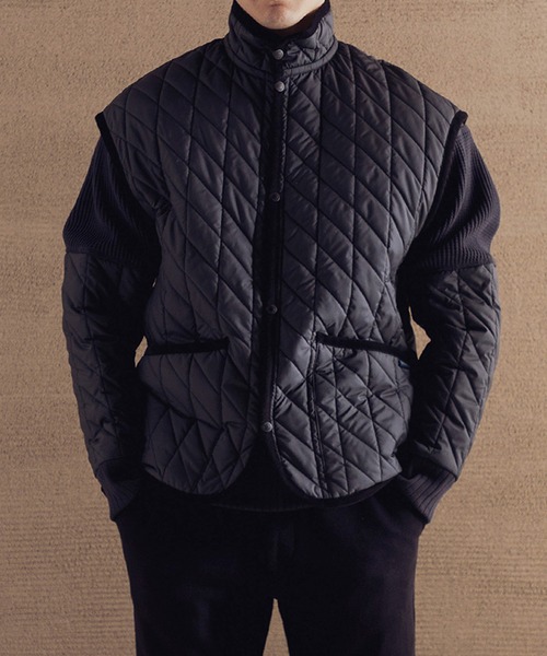 LAVENHAM（ラベンハム） ベスト ジレ Jackman X Lavenham BB Mickfield