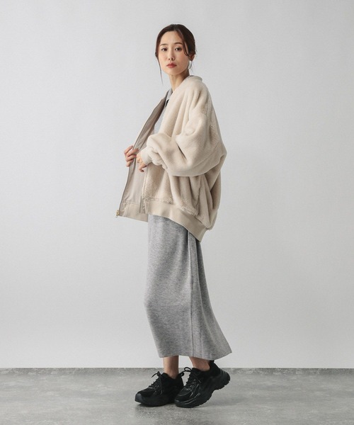 GLOBAL WORK（グローバルワーク） ワンピース ハーフZIPアゼニット