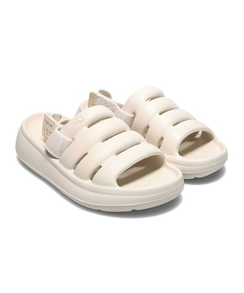 「UGG」 フラットサンダル 22.0cm ブラック レディース_画像2