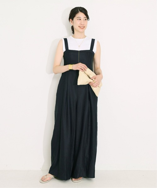 「VERMEIL par iena」 オーバーオール 38 ホワイト レディース_画像3