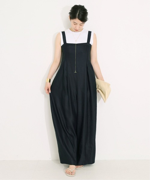 「VERMEIL par iena」 オーバーオール 38 ホワイト レディース_画像8