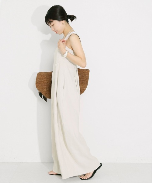 「VERMEIL par iena」 オーバーオール 38 ホワイト レディース_画像9