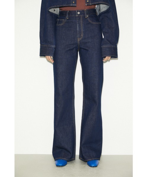 「THROW by SLY」 デニムパンツ 25inch ブルー レディース_画像2