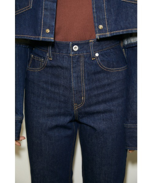 「THROW by SLY」 デニムパンツ 25inch ブルー レディース_画像5