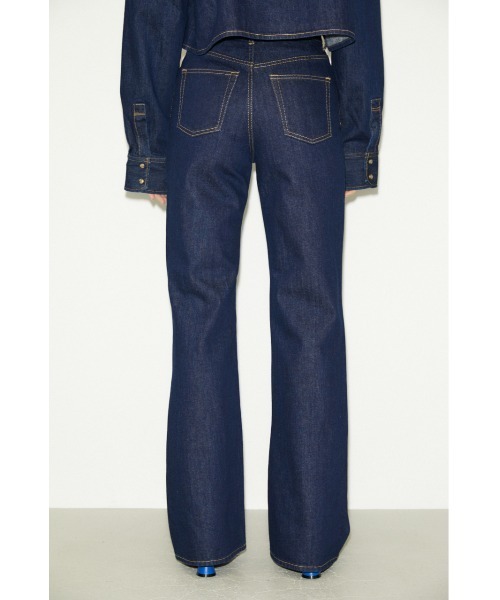 「THROW by SLY」 デニムパンツ 25inch ブルー レディース_画像7