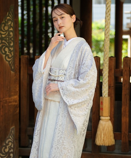 utatane 着物 羽織 レース ニコアンティーク アマイロ・クラシカ 日本