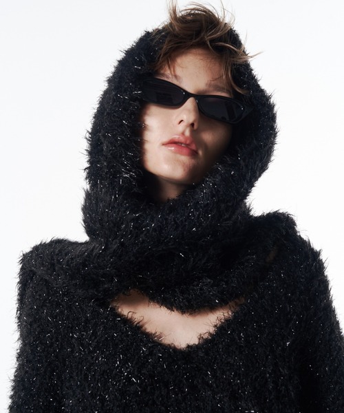 JOSE MOON（ジョゼムーン） ストール マフラー LAME KNIT SCARF