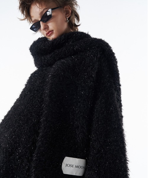 JOSE MOON（ジョゼムーン） ストール マフラー LAME KNIT SCARF