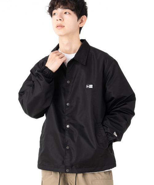 3L相当 極美品 ニューエラ MA-1 コート メンズ 黒 B1229 NEW ERA（ニューエラ） コーチジャケット L ブラック メンズ