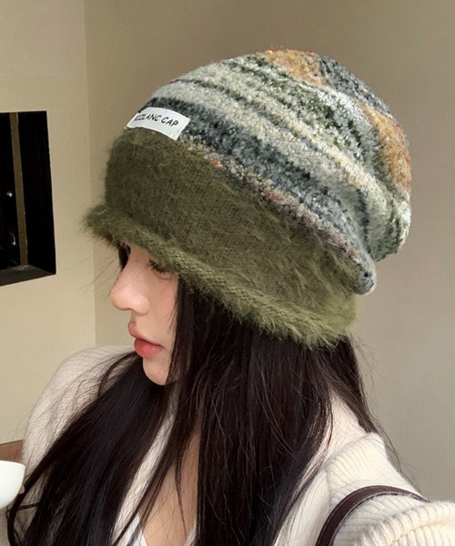 miniministore（ミニミニストア） ニット帽 ニットキャップ ミックス