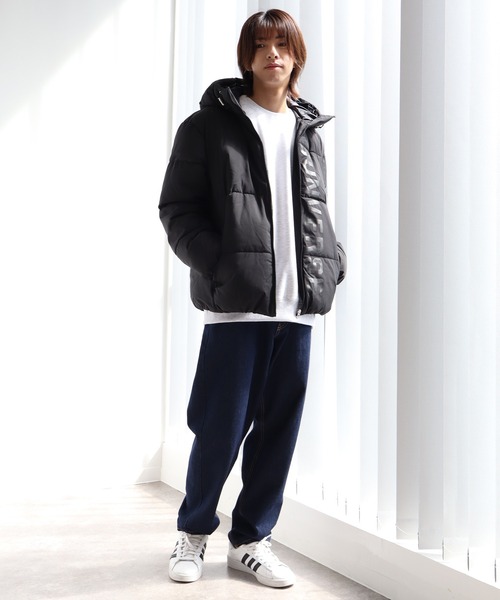 「CONVERSE」 ブルゾン LL ブラック メンズ_画像3