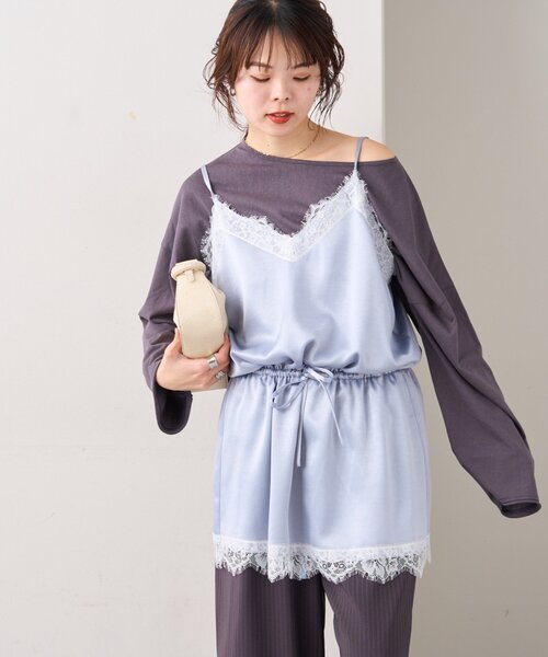 美品✨2021年 ヨーコチャン フレアカットソー チュニック サテン Tシャツ 楽天市場】【アウトレット！50%OFF】サナ sana フレアチュニック トップス