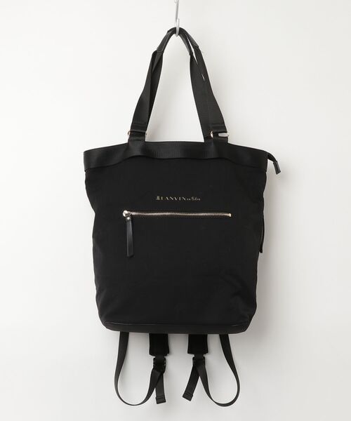 LANVIN en Bleu 「LANVIN Bleu」 2WAYバッグ FREE ブラック レディース