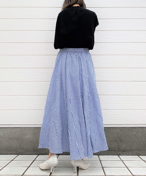 「Q」 半袖ブラウス MEDIUM ベージュ レディース_画像8