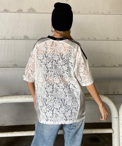 「non-hedge」 半袖Tシャツ FREE オフホワイト レディース_画像6