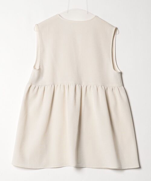 「LOWRYS FARM」 ベスト FREE ベージュ レディース_画像2