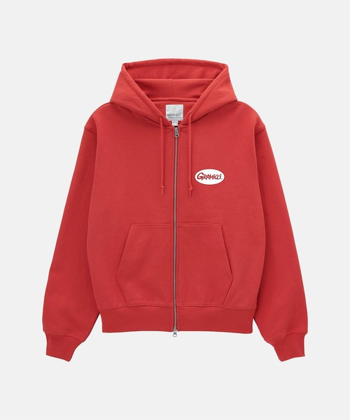 Gramicci（グラミチ） パーカー OVAL PATCH ZIP HOODED SWEATSHIRT