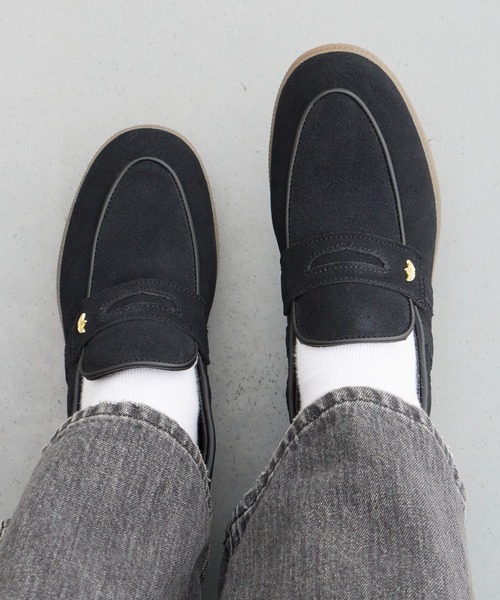 adidas（アディダス） ローファー HANDBALL SPEZIAL LOAFER W スエード