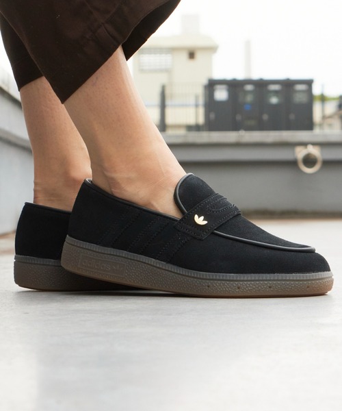 adidas（アディダス） ローファー HANDBALL SPEZIAL LOAFER W スエード