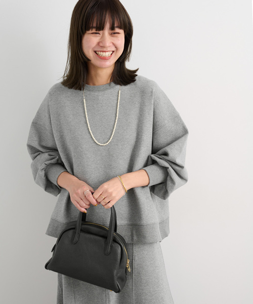 「JOURNAL STANDARD relume」 長袖カットソー FREE レッド レディース_画像2