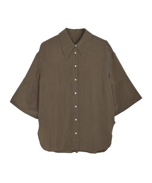 【新品】WIDE CUFFS SLEEVE CUPRO BLOUSE Ameri（アメリ） ブラウス シャツ WIDE CUFFS SLEEVE CUPRO BLOUSE