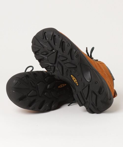 「KEEN」 ハイカットスニーカー 25cm ブラウン メンズの画像