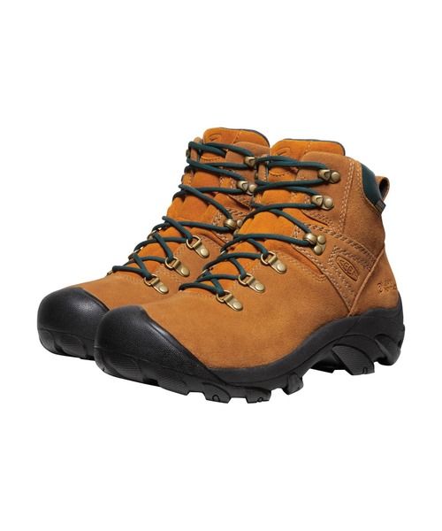 「KEEN」 ハイカットスニーカー 25cm ブラウン メンズの画像