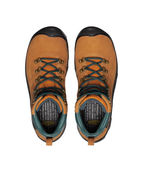 「KEEN」 ハイカットスニーカー 25cm ブラウン メンズの画像