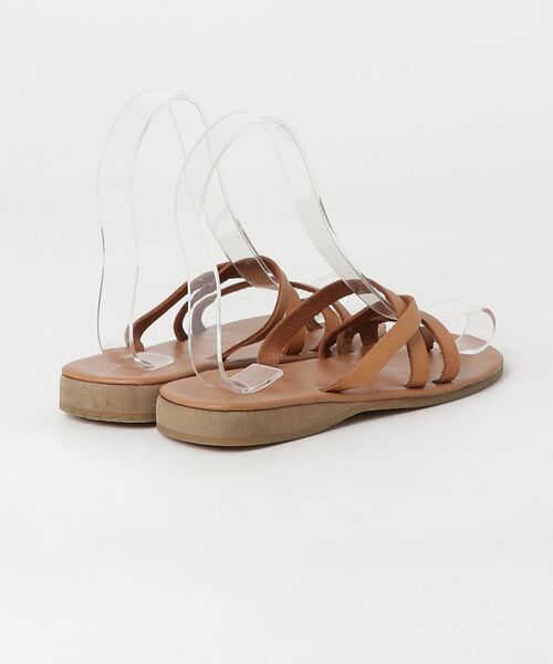「URBAN RESEARCH Sonny Label」 フラットサンダル S ブラウン レディース_画像2
