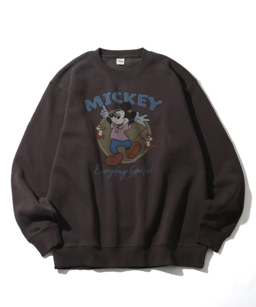 「Disney」 スウェットカットソー L グレー系その他2 レディース_画像5