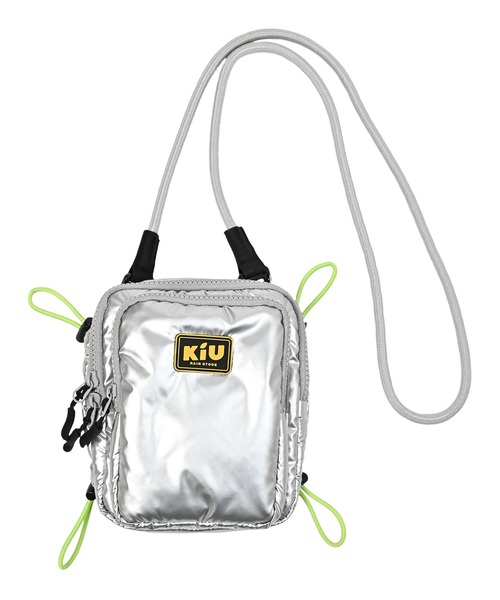「KiU」 ショルダーバッグ FREE シルバー レディース_画像6