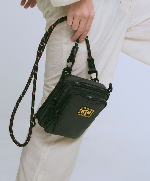 「KiU」 ショルダーバッグ FREE シルバー レディース_画像8